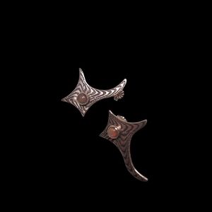 Silver and Opal Earrings